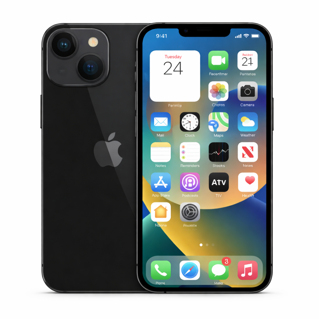 iPhone 13 Black Unlocked - 128GB GRADE B – iRenew Depot