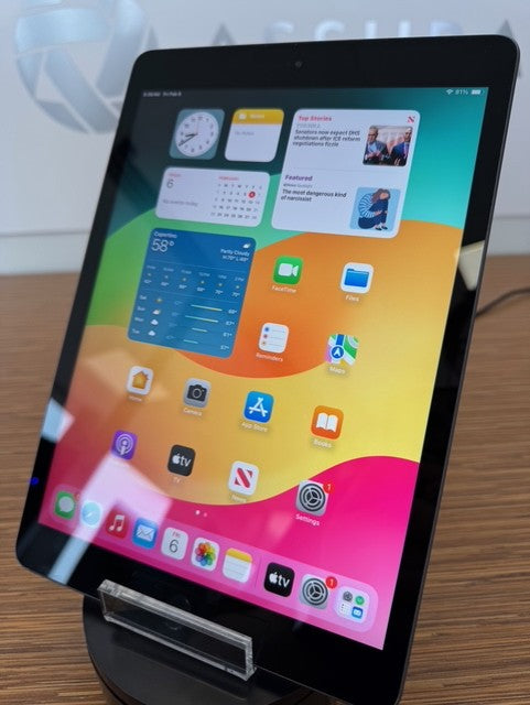 iPad 7th Generation - 32GB (SPACE GRAY) - GRADE B #MF3M
