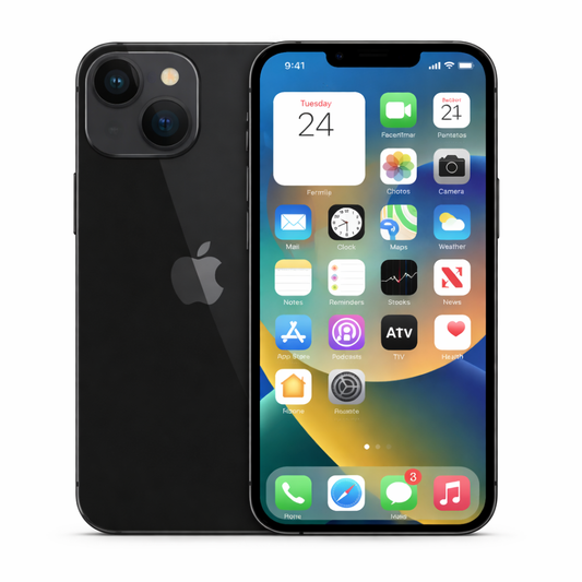 iPhone 13 Black Unlocked - 128GB GRADE B